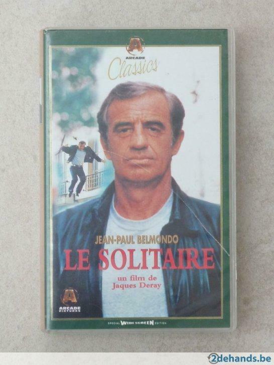 video film Le Solitaire, Jean-Paul Belmondo. Arcade pictures, Vanaf 16 jaar, Ophalen of Verzenden