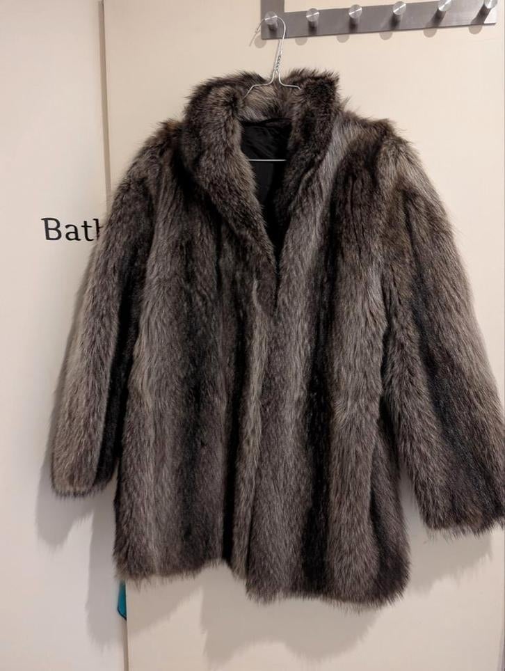 Bontjas, Kleding | Dames, Ophalen of Verzenden, Zo goed als nieuw, Maat 42/44 (L)