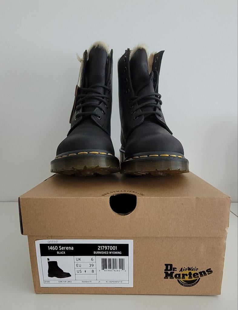 Dr. martens Serena met wollen voering maat 39 nieuw, Enlèvement, Neuf