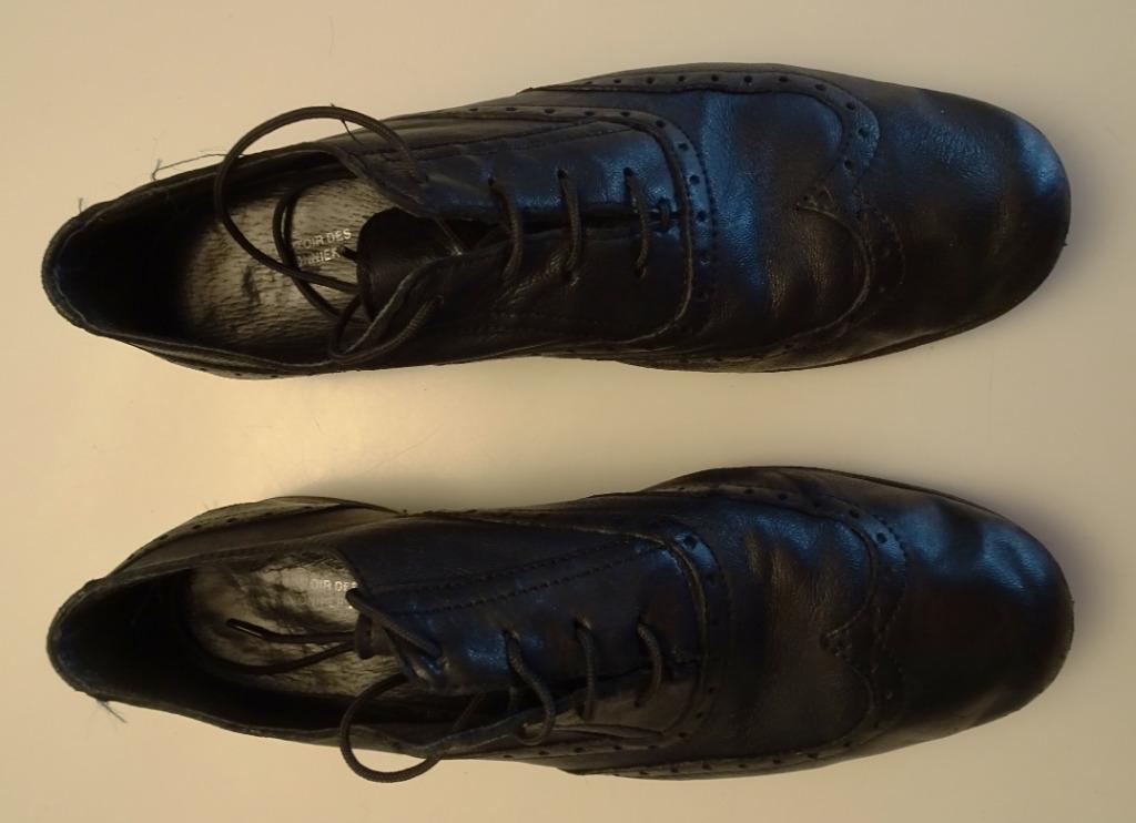 Chaussures noires style "Richelieu", Enlèvement ou Envoi, Comptoir des Cotonniers, Porté, Noir