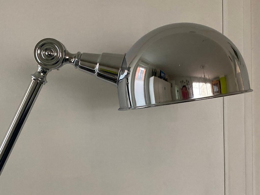 Brilliant ZIG ZAG XXL Vloerlamp 1x60W Chroom, Huis en Inrichting, Lampen | Vloerlampen, Ophalen, Gebruikt, Metaal, 150 tot 200 cm