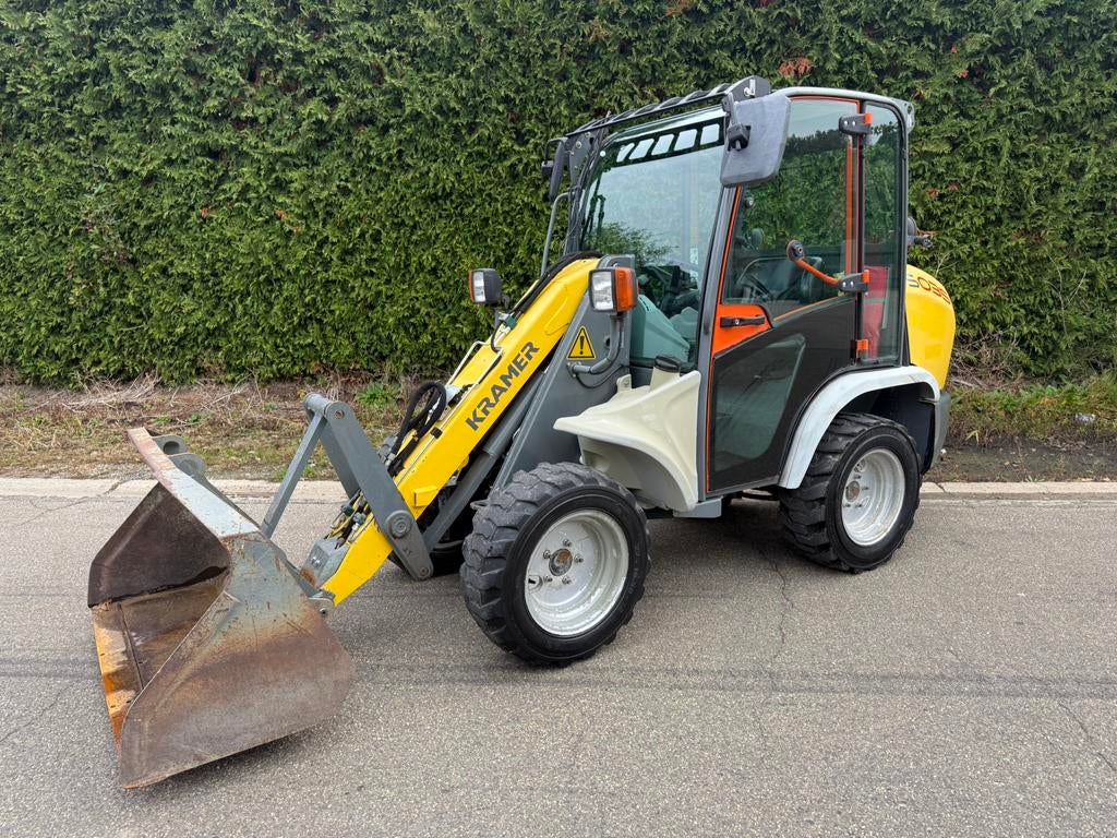 Kramer 5035 wiellader, Ophalen, Graafmachine