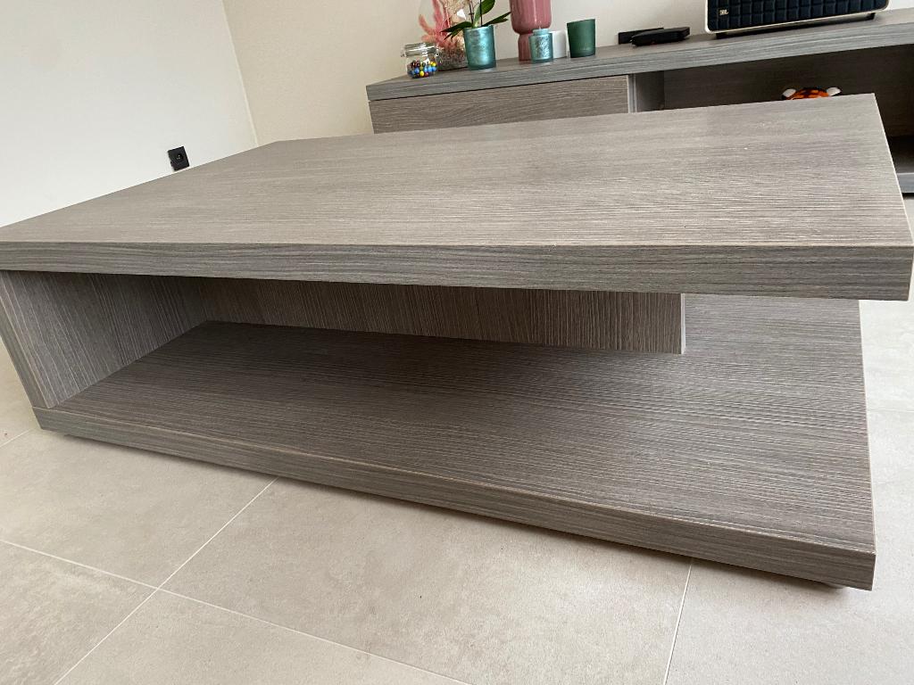 Salontafel hout, 100 à 150 cm, Moins de 50 cm, Enlèvement, Utilisé