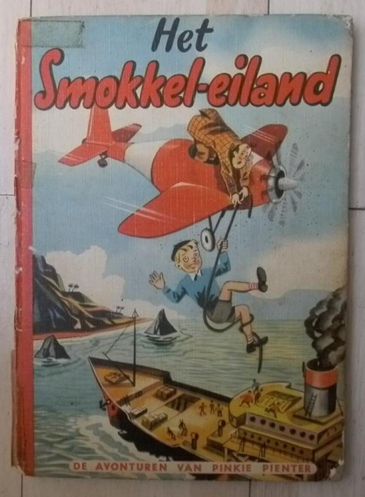 Pinkie Pienter - Smokkel-eiland ( 1955 ), Boeken, Ophalen of Verzenden