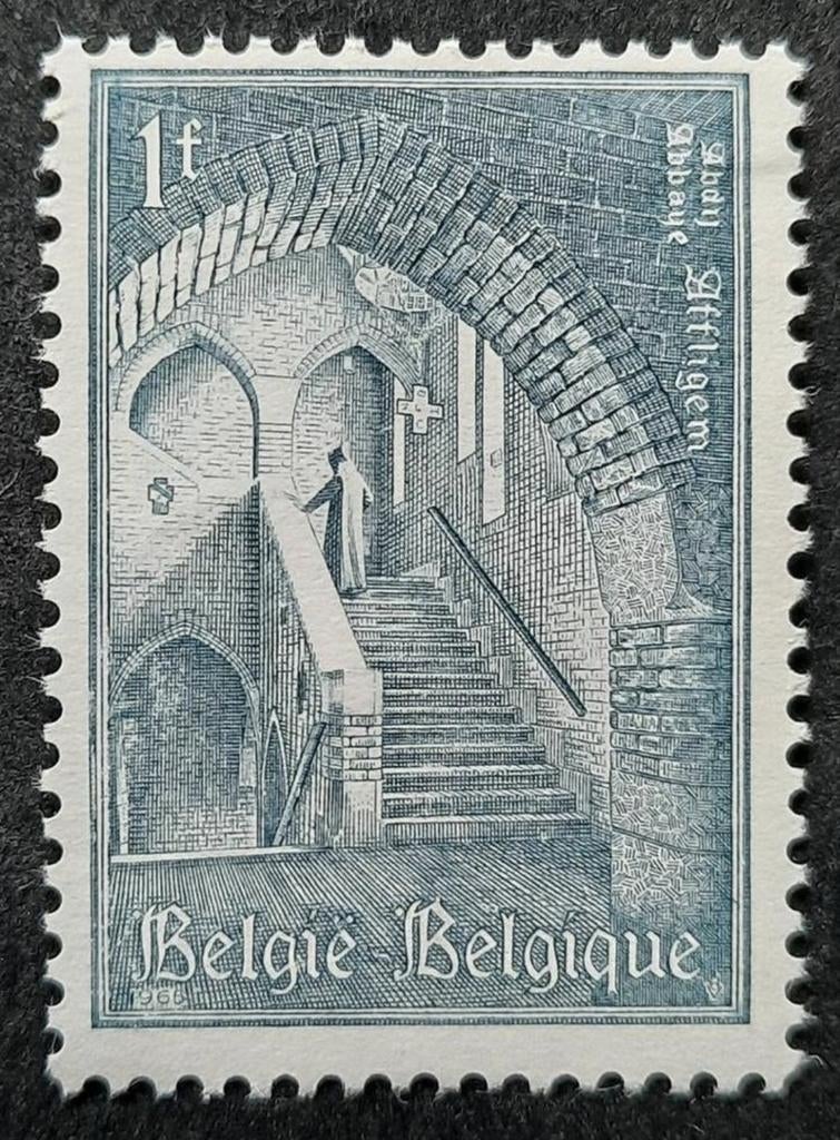 België: OBP 1334 ** Abdij Affligem 1965., Frankeerzegel, Ophalen of Verzenden, Zonder stempel, Postfris