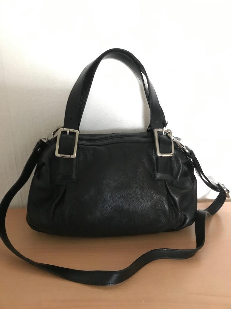 Sacs femme cuir bleu foncé Chénier Paris, noir Gianni Conti, Handtassen en Accessoires, Tassen | Damestassen, Ophalen, Zo goed als nieuw