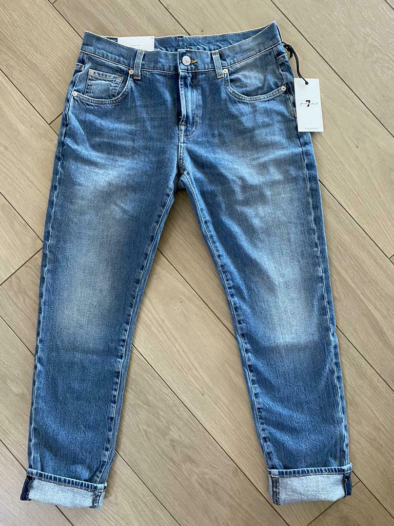7 for all mankind - Jeans relaxes skinny. Maat 25. Nieuw!, Blauw, Nieuw, Ophalen of Verzenden, W27 (confectie 34) of kleiner
