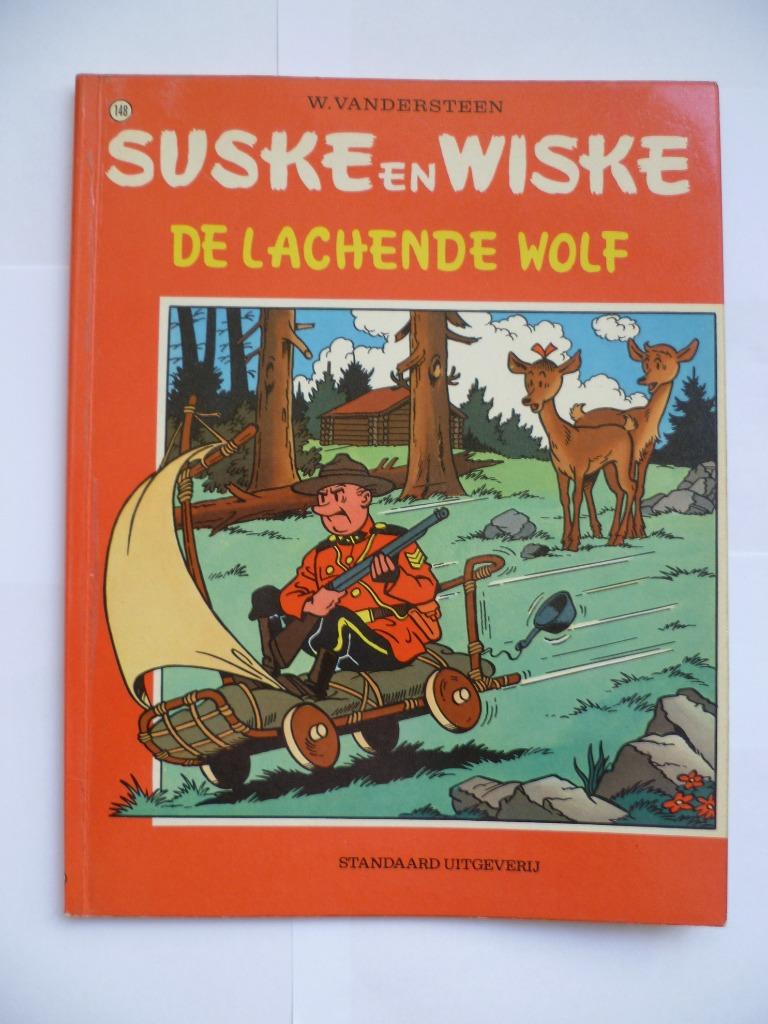 SUSKE EN WISKE 1E DRUK NR:148"DE LACHENDE WOLF"UIT 1974, Boeken, Gelezen, Willy Vandersteen, Eén stripboek, Ophalen of Verzenden