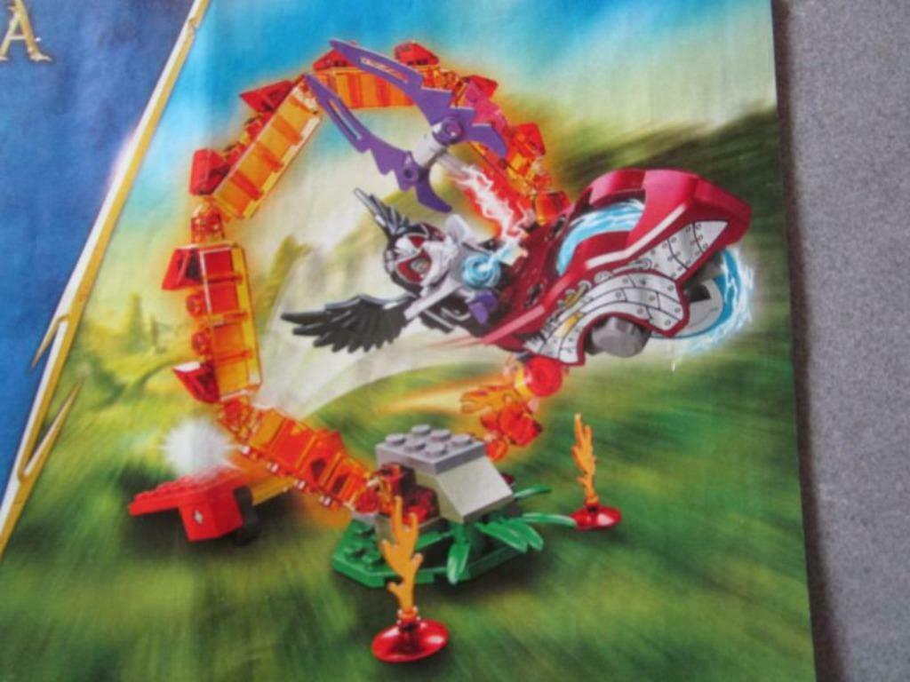 Lego Chima 70100, Ophalen, Zo goed als nieuw, Complete set, Lego