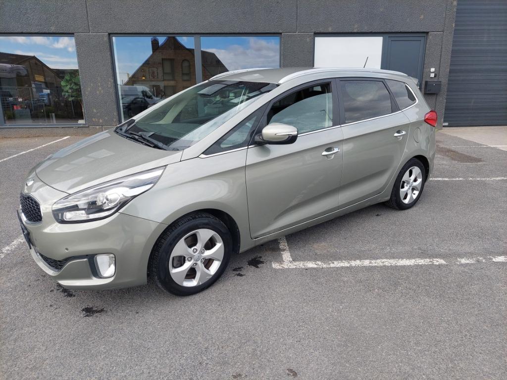 kia carens 1.6 benzine 5- plaatsen, Autos, Kia, Achat, Entreprise, Boîte manuelle, Noir