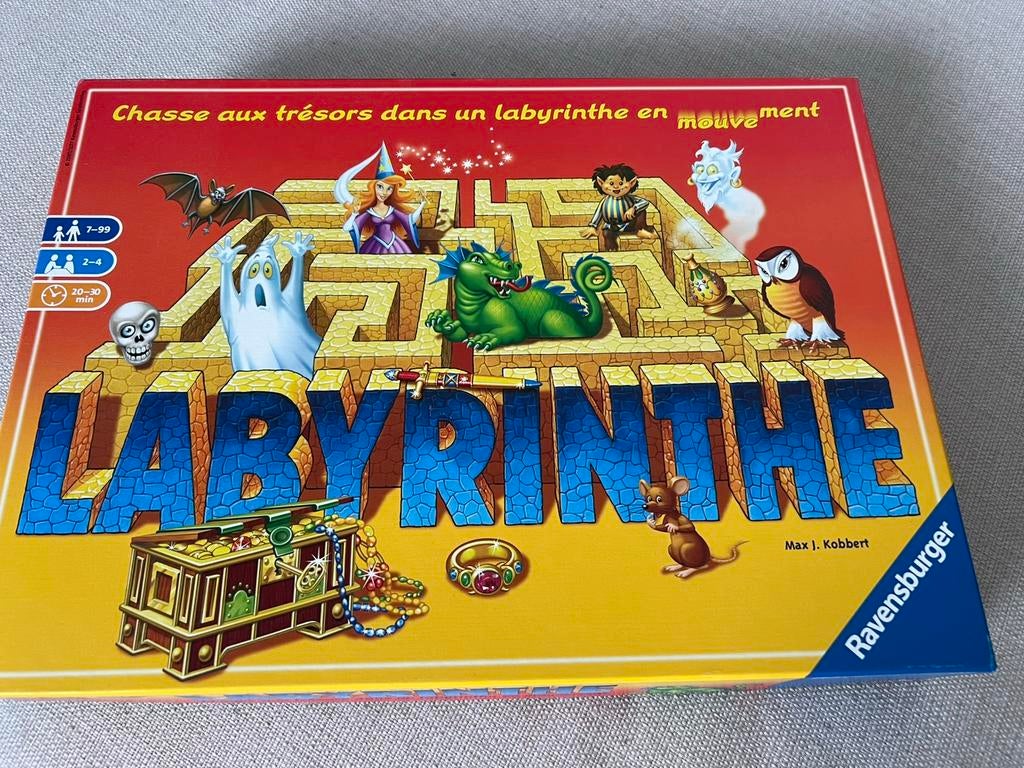 Jeu Labyrinthe de Ravensburger de 7 a 99 ans, Hobby & Loisirs créatifs, Enlèvement ou Envoi, Comme neuf