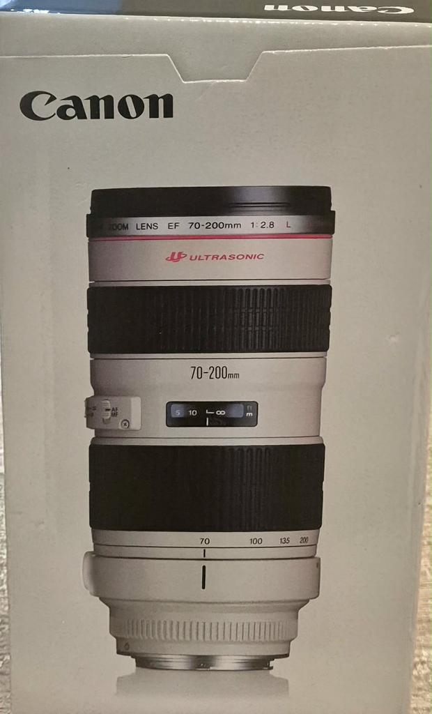 Objectif Canon EF USM 70 - 200 mm f/2.8 L USM, TV, Hi-fi & Vidéo, Enlèvement, Neuf