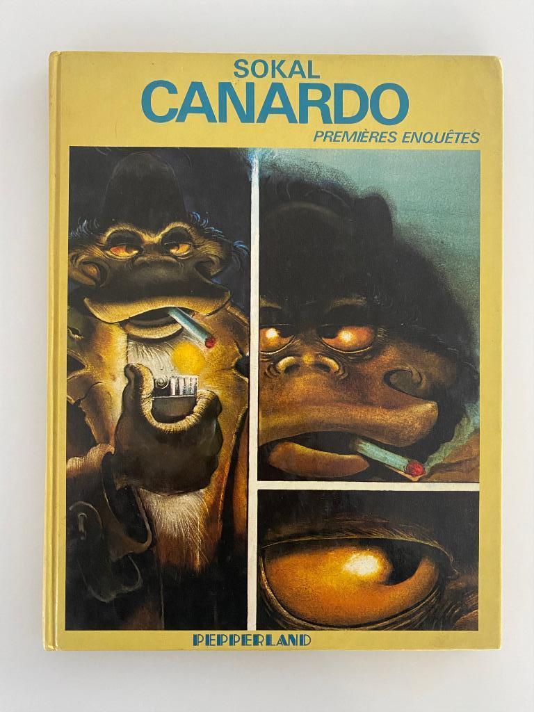 Sokal Inspecteur Canardo 0 Premières Enquêtes 1985, Boeken, Gelezen, Ophalen of Verzenden, Eén stripboek, Sokal