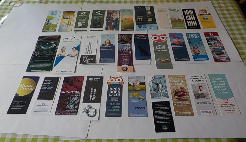 Boekenwijzers / Boekenleggers - 31 stuks, Ophalen of Verzenden, Zo goed als nieuw, Overige onderwerpen