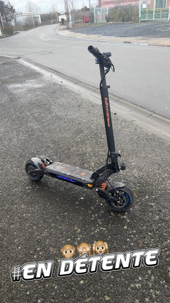 Kukirin G2 master echange contre scooter 4t, Fietsen en Brommers, Steps, Ophalen of Verzenden, Zo goed als nieuw
