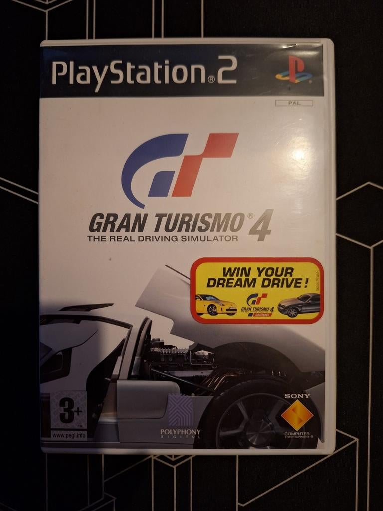 Gran Turismo 4 Playstation 2 (x2), Overflocomputers, Enlèvement ou Envoi, Course et Pilotage, Utilisé