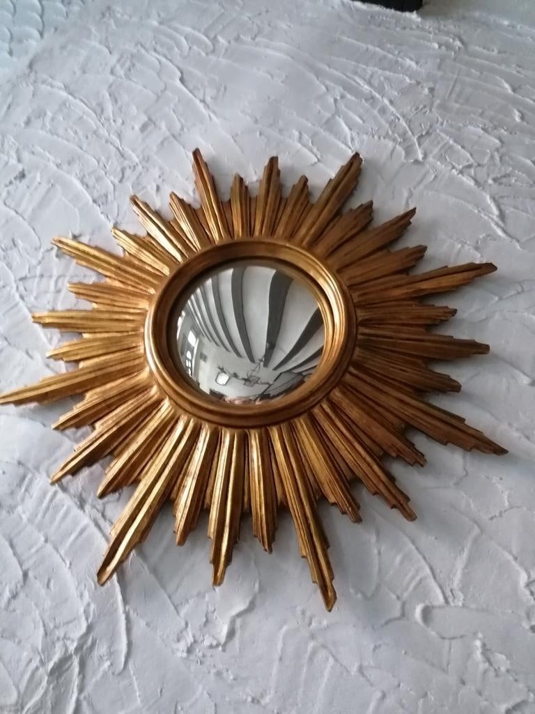 Miroir convexe "œil de sorcière" année 70, très bon état, Antiquités & Art, Enlèvement