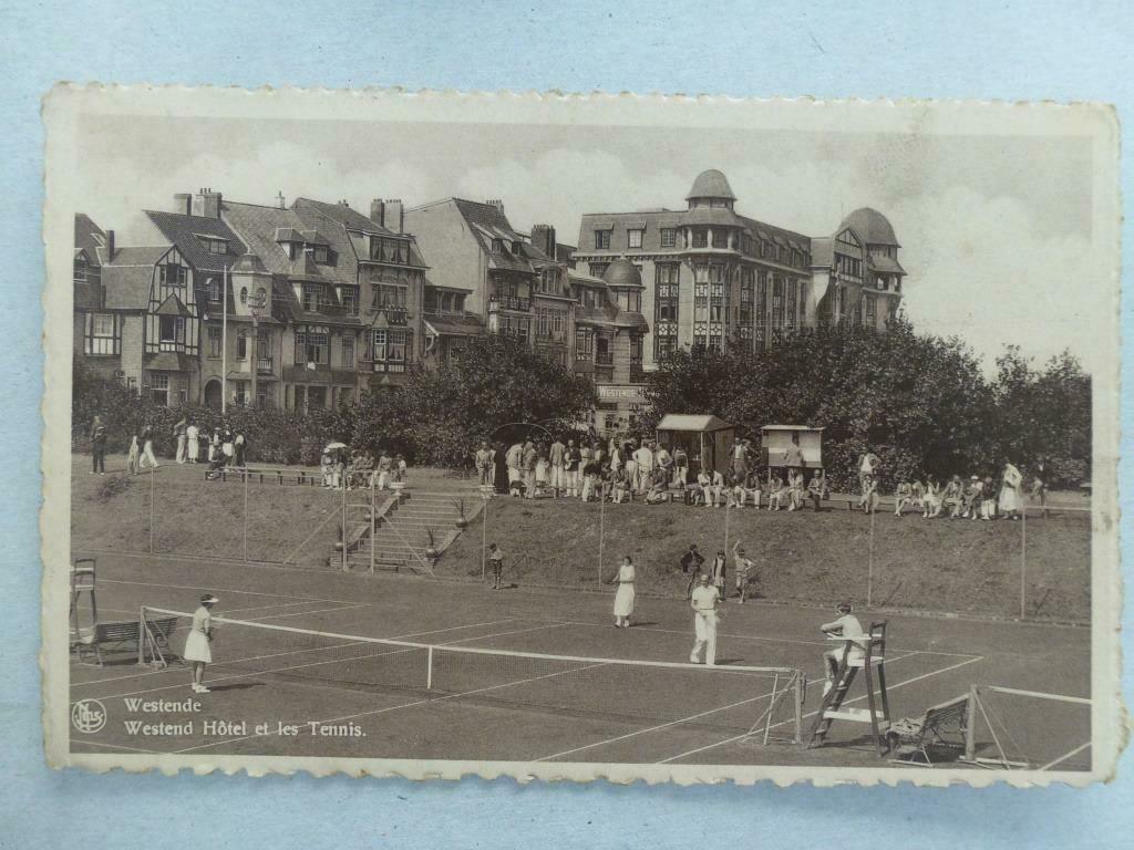 Westende Westend Hôtel et les Tennis, Verzamelen, Verzenden, Gelopen, West-Vlaanderen