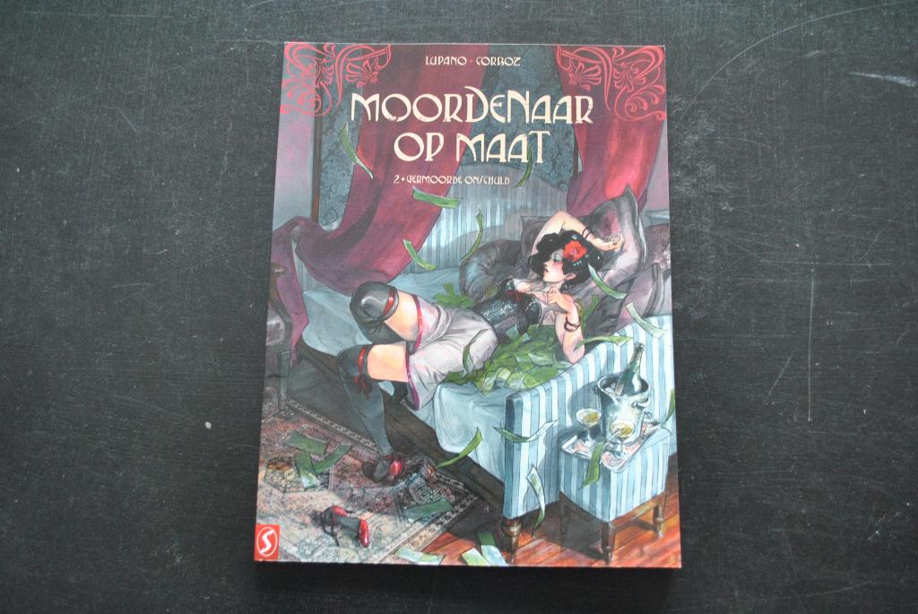 Lupano Corboz Moordenaar op maat 2 Vermoorde onschuld, Eén stripboek, Ophalen of Verzenden, Lupano Corboz