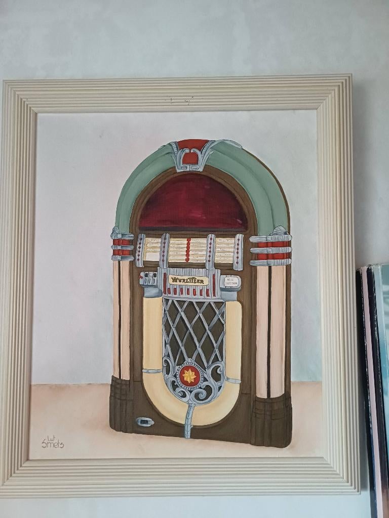 Schilderij juke box, Enlèvement, Neuf
