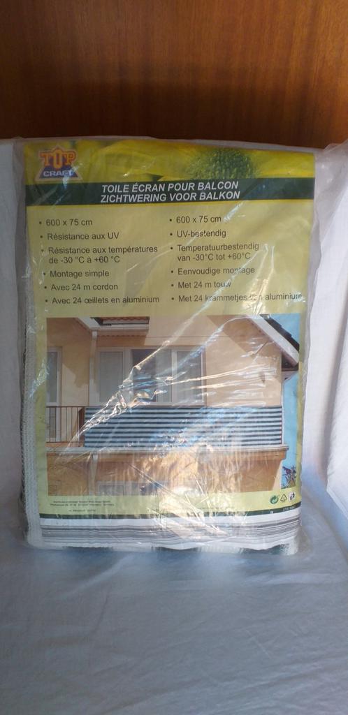 toile écran pour balcon, Jardin & Terrasse, Enlèvement ou Envoi, Neuf