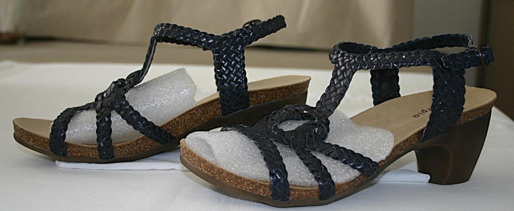 Sandales d'été à talon, Mt 38, Vêtements | Femmes, Neuf, Scarpio, Enlèvement ou Envoi, Bleu