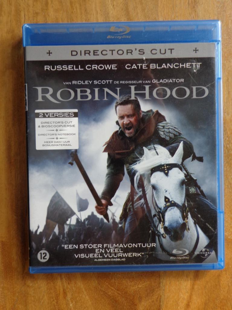 )))  Bluray  Robin des Bois  //  Russell Crowe  (((, Ophalen of Verzenden, Zo goed als nieuw, Avontuur