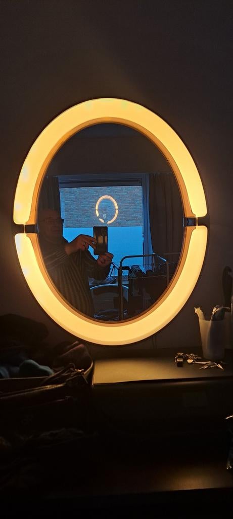Miroir Alibert vintage des années 70, Enlèvement ou Envoi