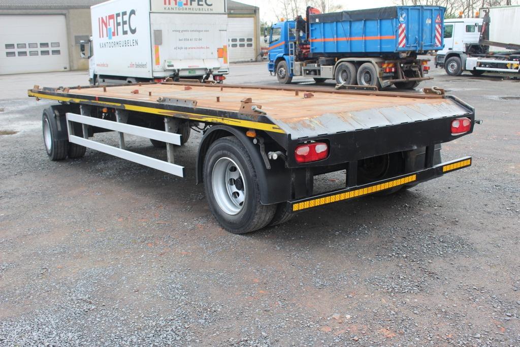 HILSE KOC220B containerremorque - 20 ton - Tarra: 4.650 kg, Bedrijf, Aanhangers en Opleggers, Te koop