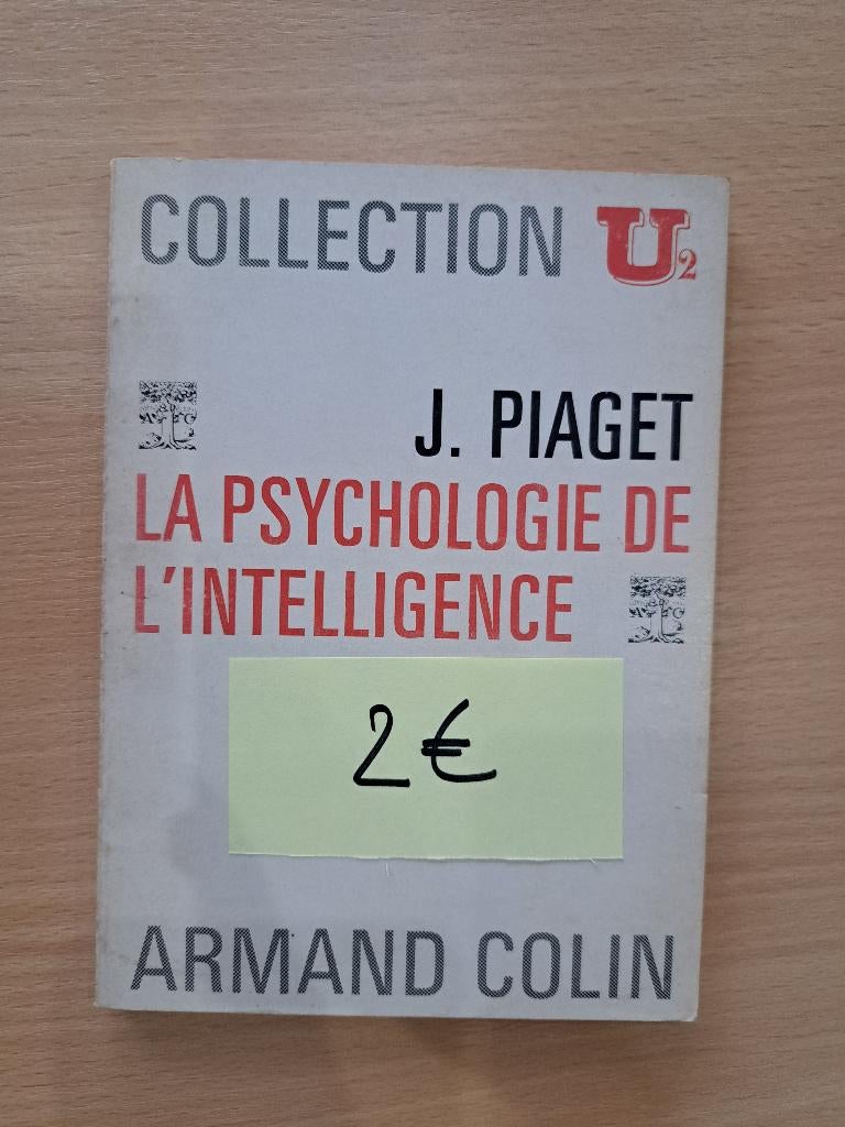 La psychologie de l'intelligence, Enlèvement ou Envoi, Utilisé