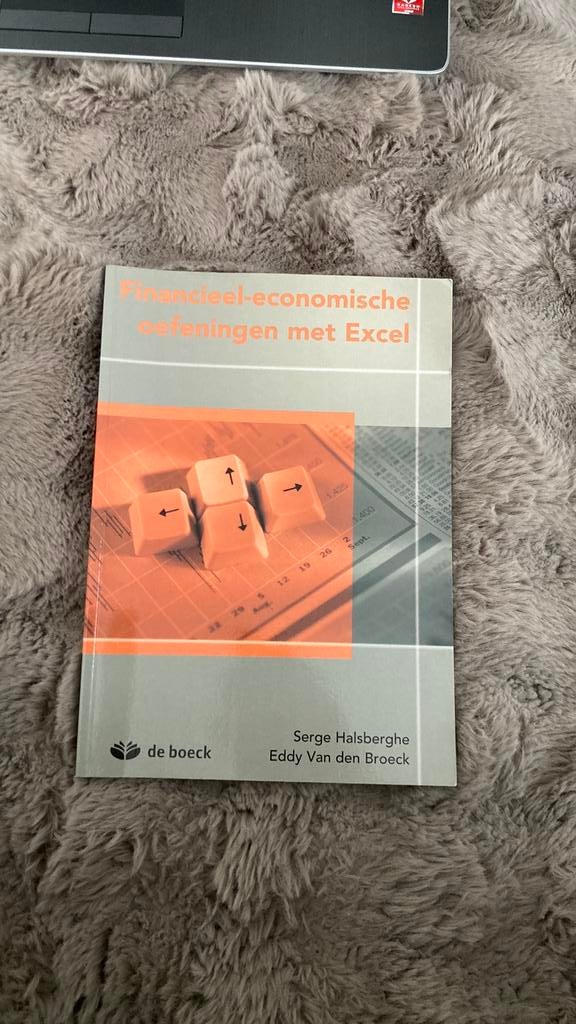 Financieel-economische oefeningen met Excel, Boeken, Ophalen, Zo goed als nieuw