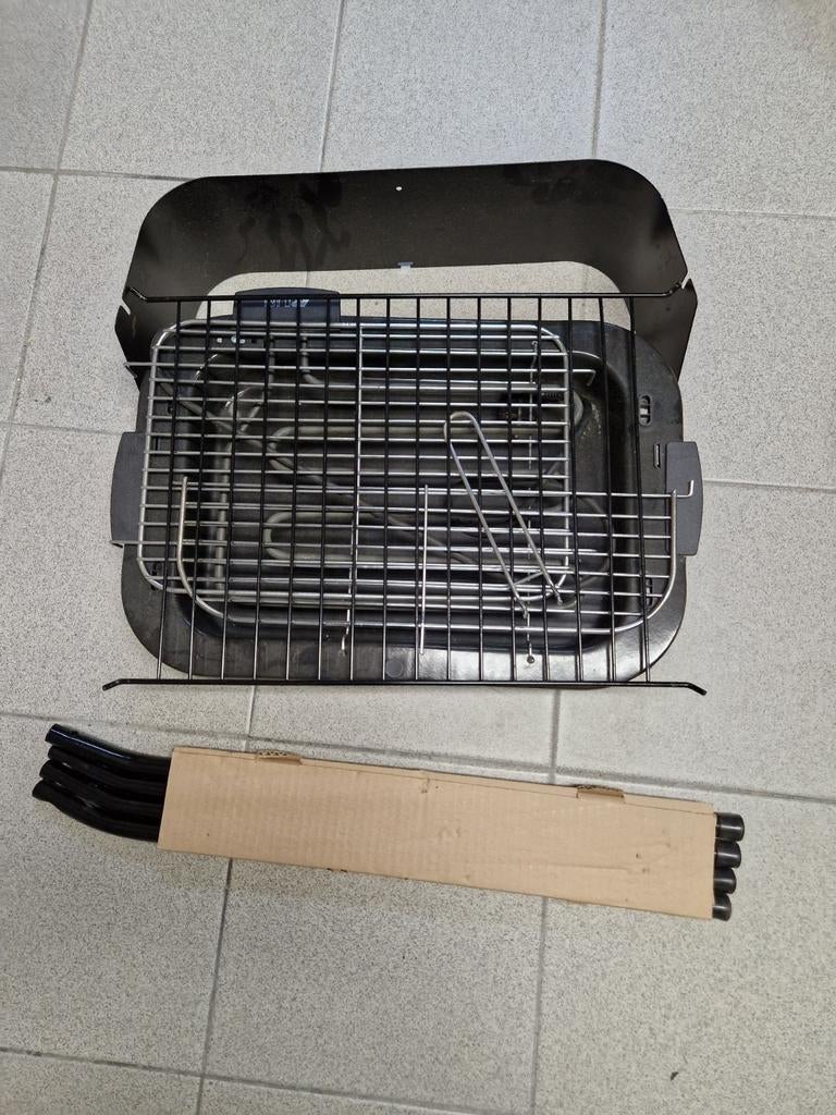 Barbecue électrique, Enlèvement