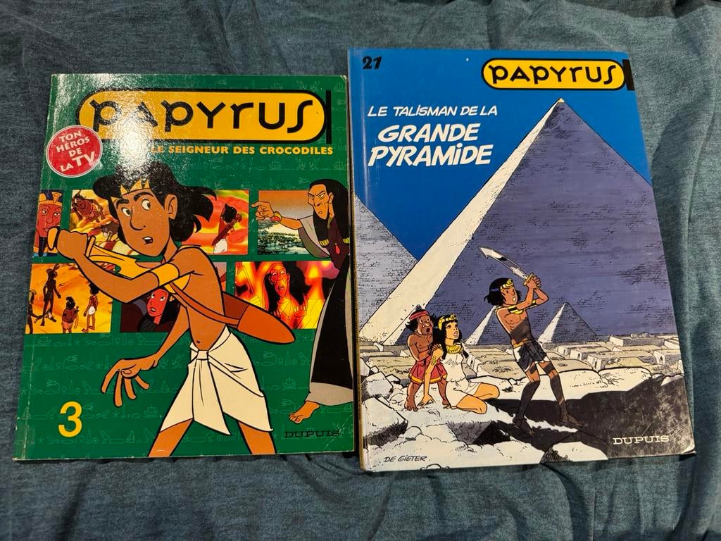 BD Papyrus 1998, Plusieurs BD, Enlèvement ou Envoi, Utilisé