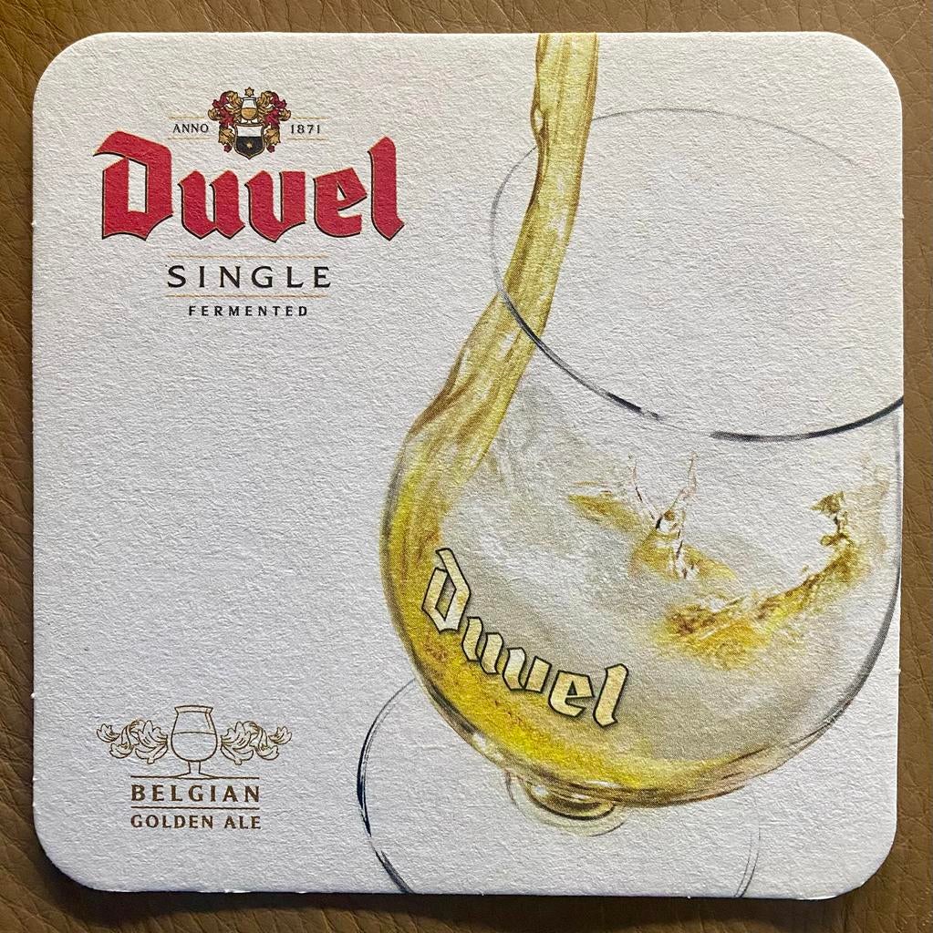 bierviltje Duvel, Ophalen of Verzenden, Nieuw, Duvel