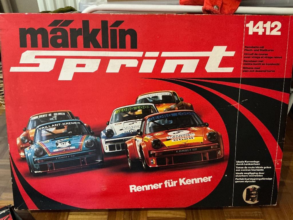 MARKLIN SPRINT SLOT RACEBAAN MEGA GROOT TOP ! KWALITEIT, Hobby en Vrije tijd, Ophalen, Zo goed als nieuw