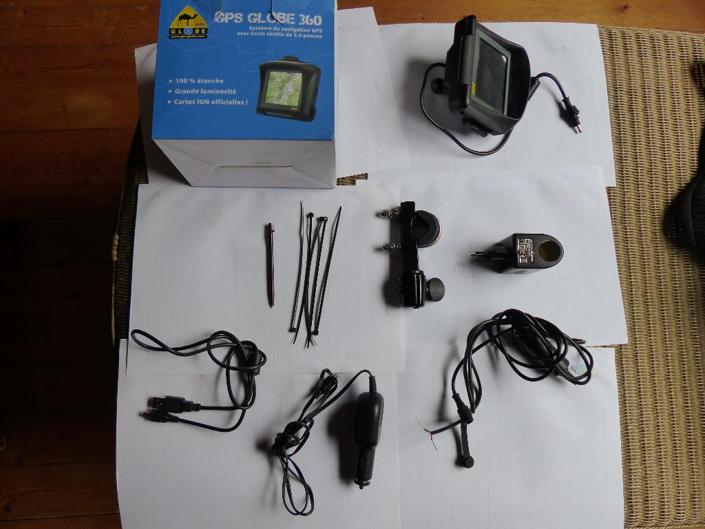 GPS Globe 360, Enlèvement, Utilisé