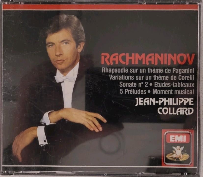 Rachmaninov, Jean-Philippe Collard ‎– Rhapsodie Sur Un Them, Ophalen of Verzenden, Gebruikt
