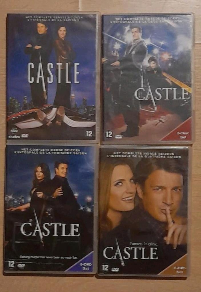 Castle, seizoen 1tem. 4 op dvd, Cd's en Dvd's, Dvd's | Tv en Series, Zo goed als nieuw, Actie en Avontuur, Vanaf 12 jaar, Ophalen of Verzenden