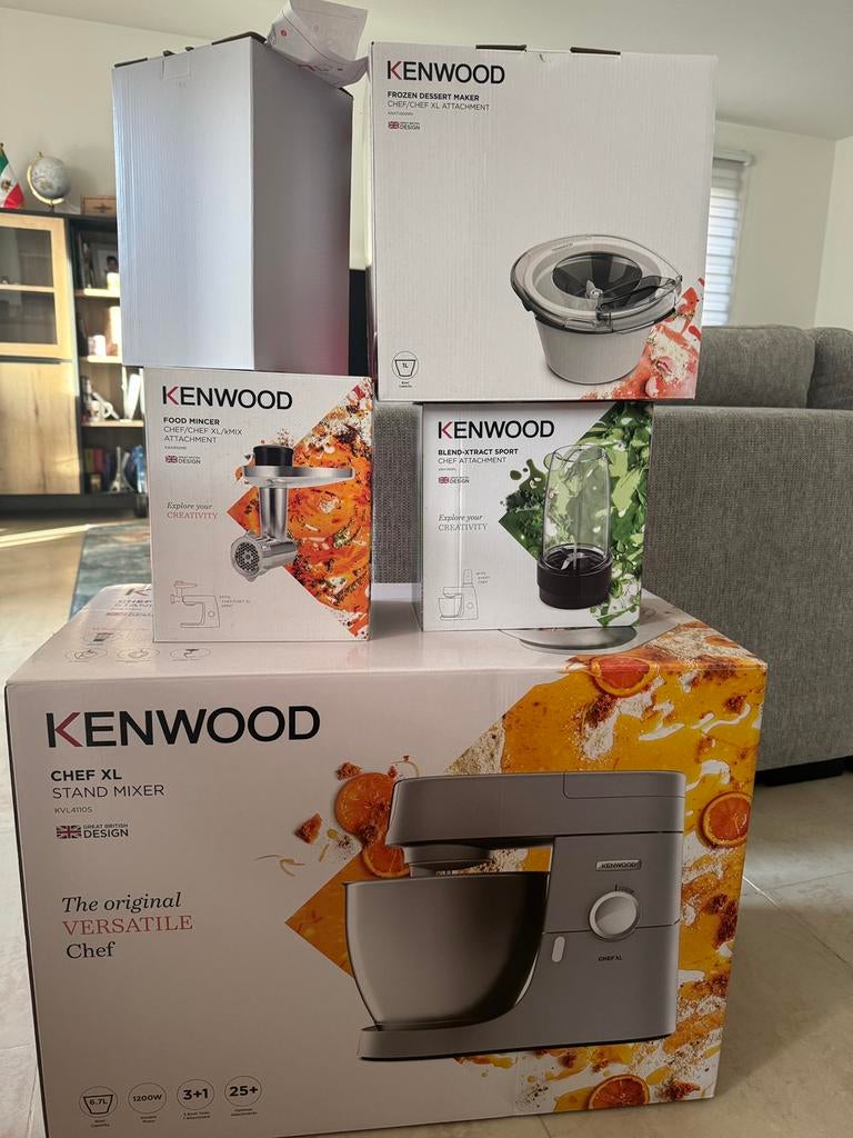 KENWOOD Keukenrobot Chef XL (KVL4110S), Ophalen, Nieuw