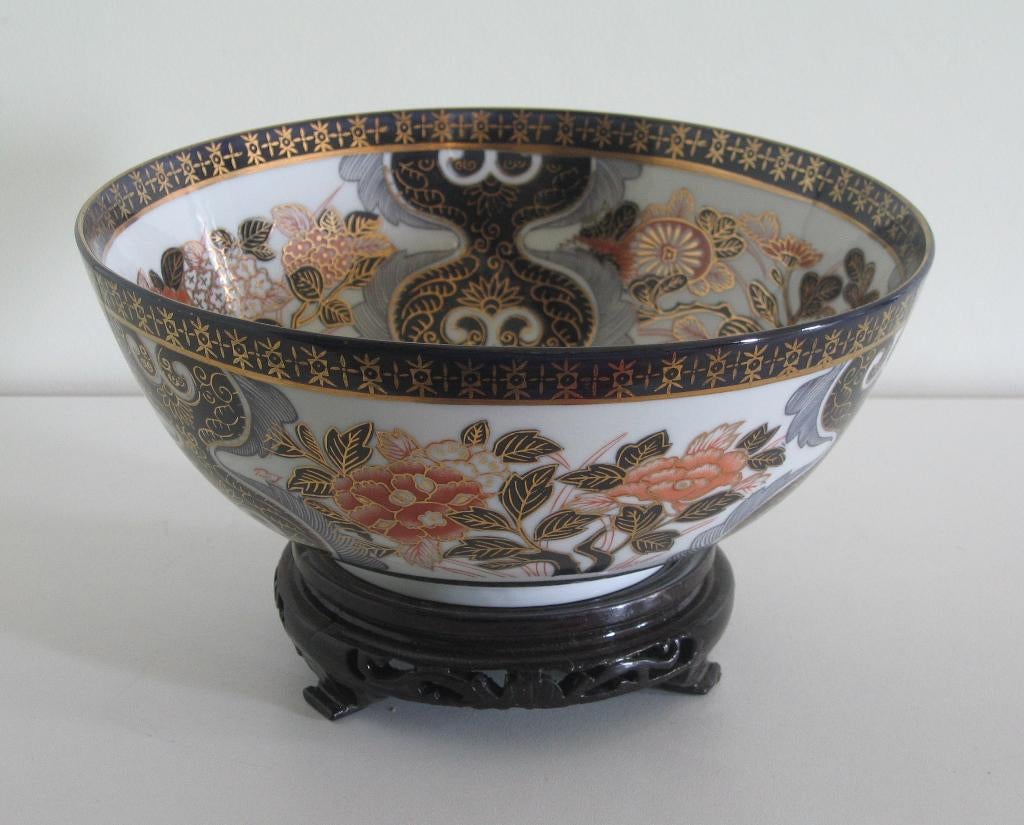 BOL JAPONAIS IMARI EN PORCELAINE - 1012, Antiquités & Art, Art | Art non-occidental, Enlèvement, Textile