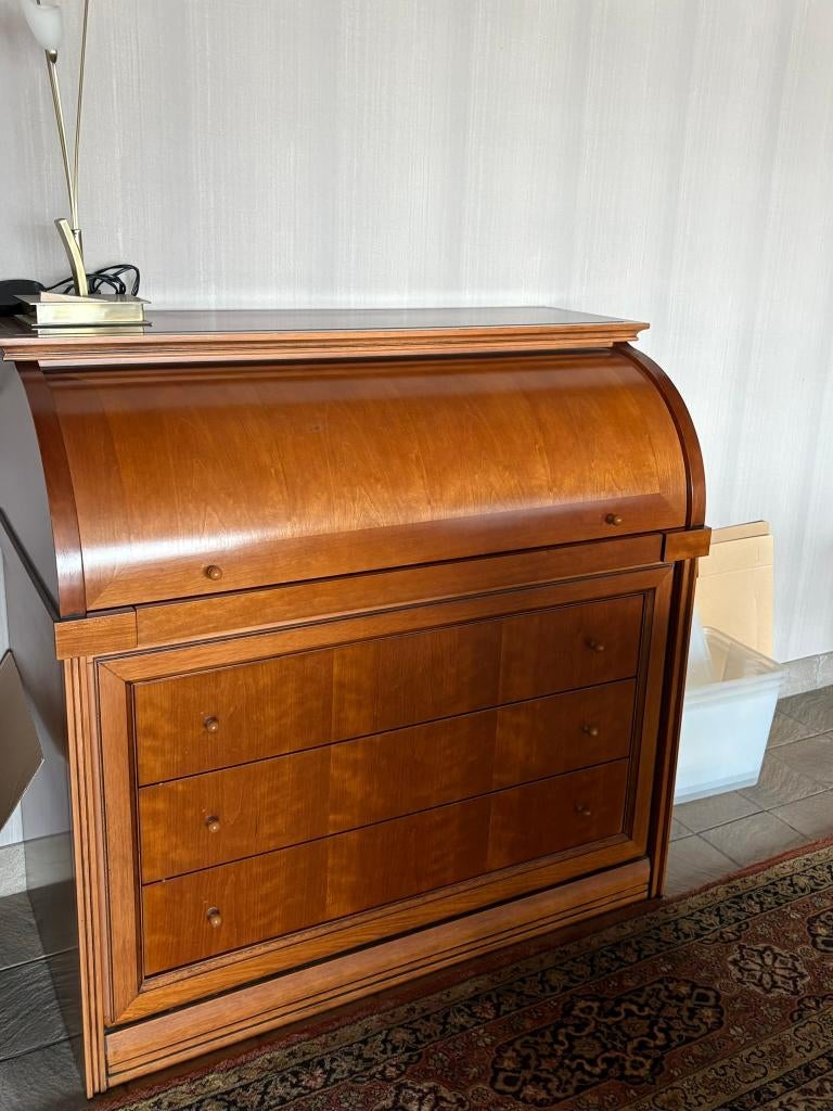 secretaire in kersenhout, Huis en Inrichting, Ophalen, Zo goed als nieuw, Klassiek - tijdloos