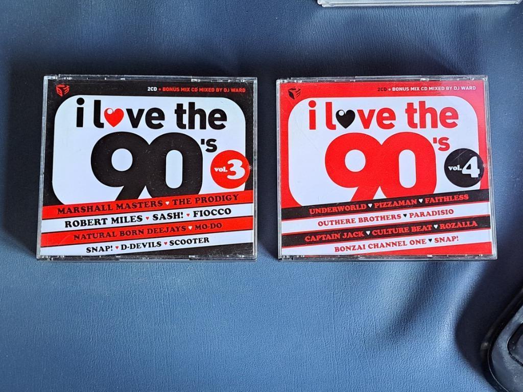 I love the 90's vol. 3 & 4, Ophalen of Verzenden