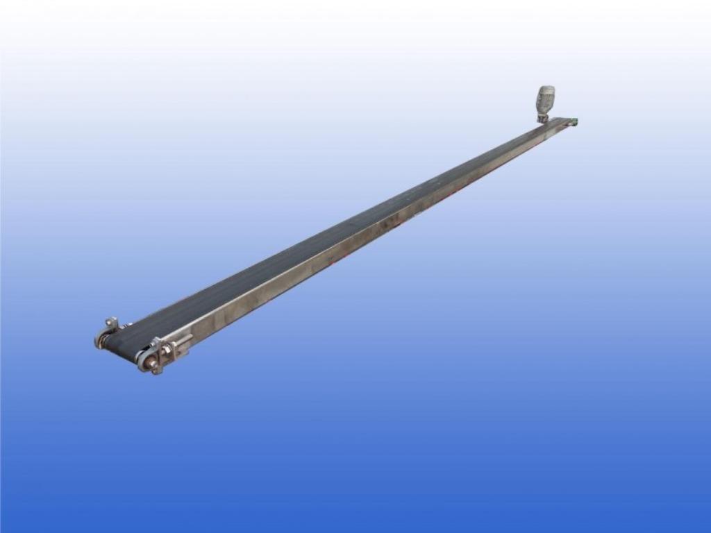 Transportband gebruikt 430 cm breedte 10 cm transportbanden, Ophalen of Verzenden, Gebruikt