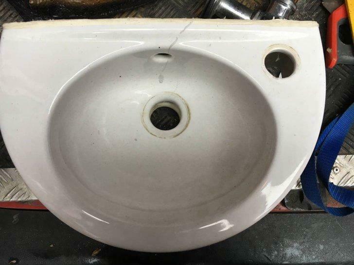 handwasbak, Ophalen, Gebruikt, Wastafel