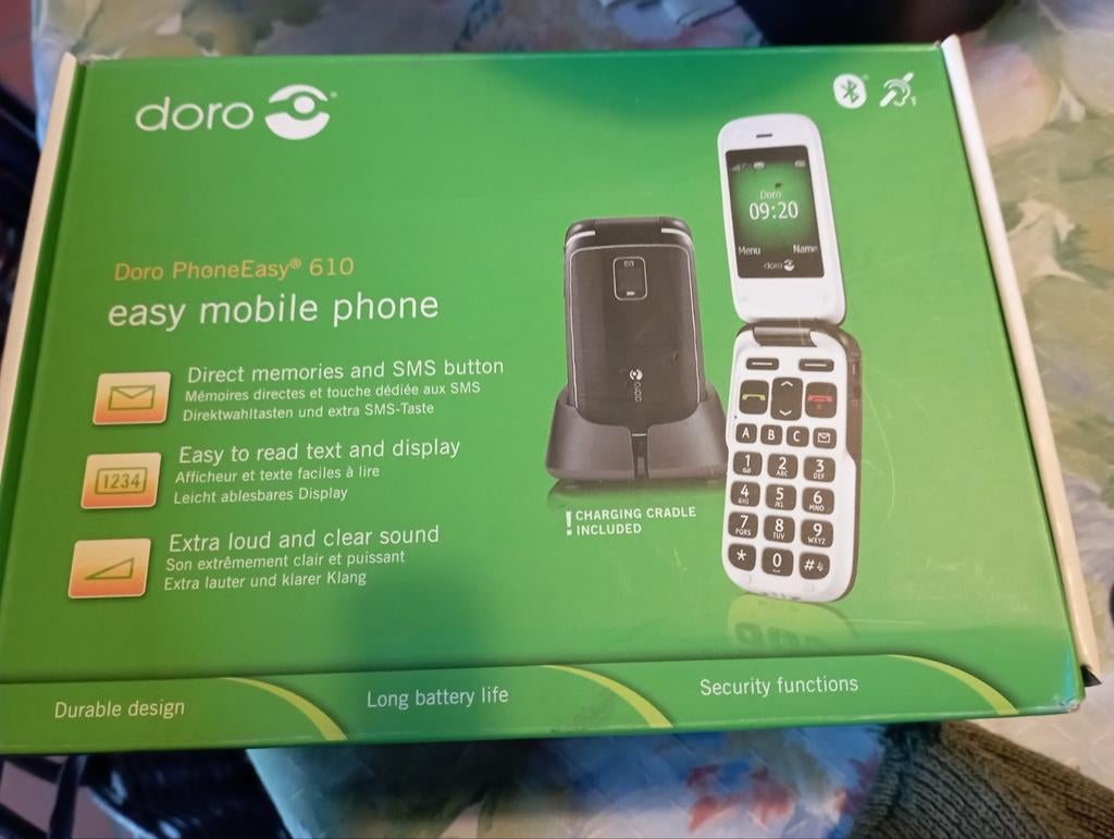 GSM voor senioren, Telecommunicatie, Ophalen, Gebruikt