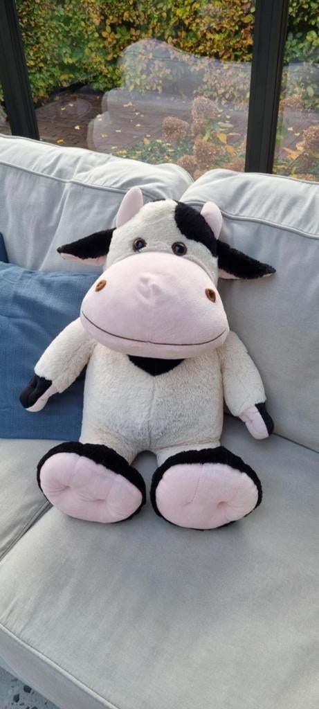 knuffel koe 65 cm, Ophalen, Zo goed als nieuw, Koe