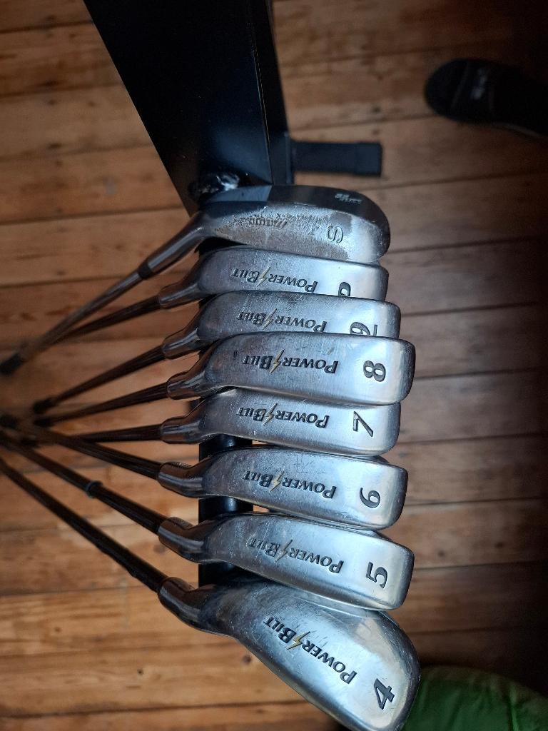 Powerbilt Momentum golfset (4-9 iron + P) & Mizuno SW, Sport en Fitness, Golf, Gebruikt, Set, Overige merken, Ophalen