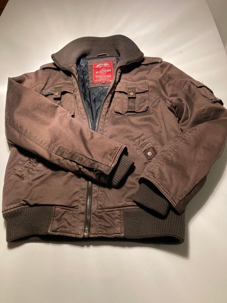 Bomberjacket Jack&Jones, Jack&Jones, Brun, Enlèvement, Porté