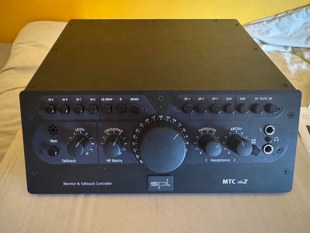 Contrôleur de moniteur SPL MTC mk2 et Talkback, Enlèvement ou Envoi, Comme neuf