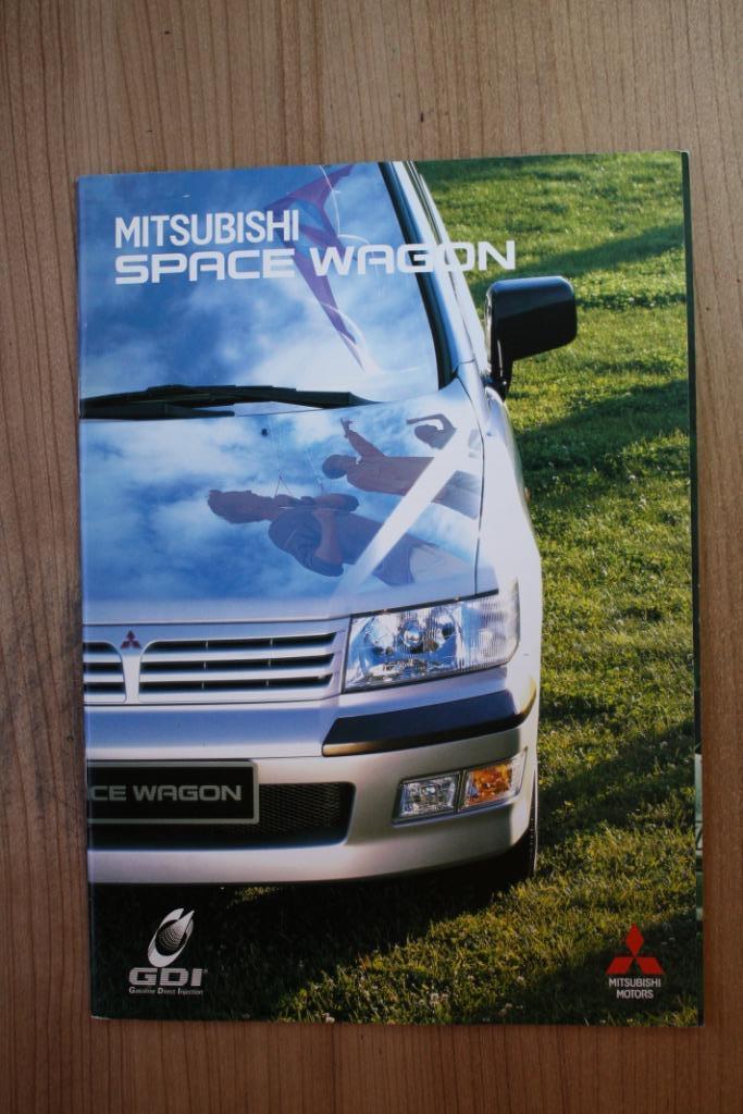Mitsubishi Space Wagon brochure 1999, Enlèvement ou Envoi, Comme neuf, Dépliant